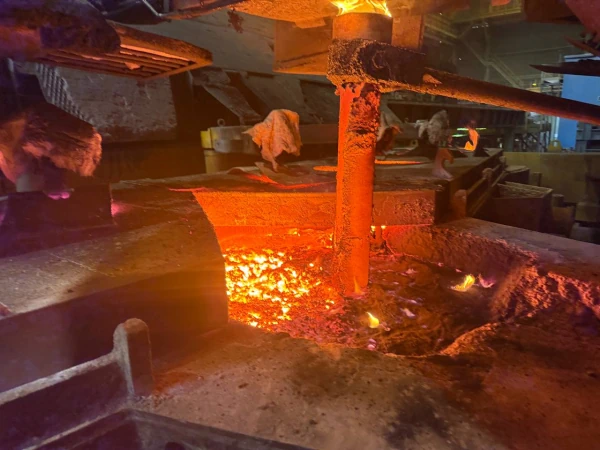 ТИС в сталь ковше для МНЛЗ